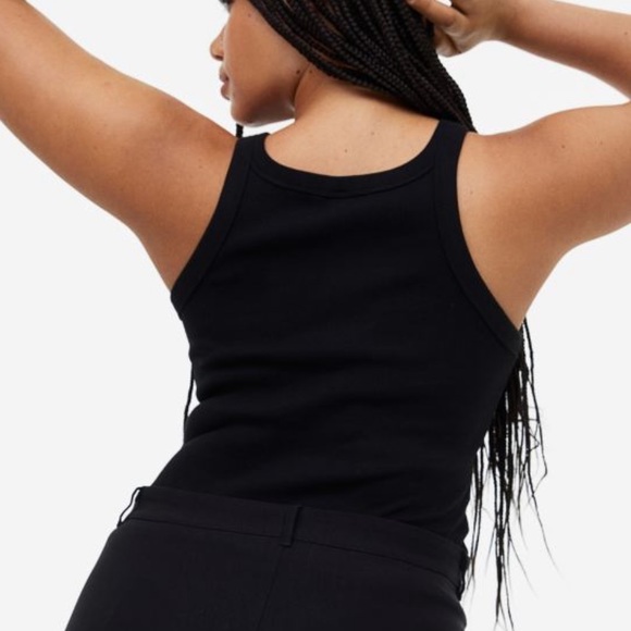 NWOT H&M Ribbed Tank Top - Picture 6 of 10